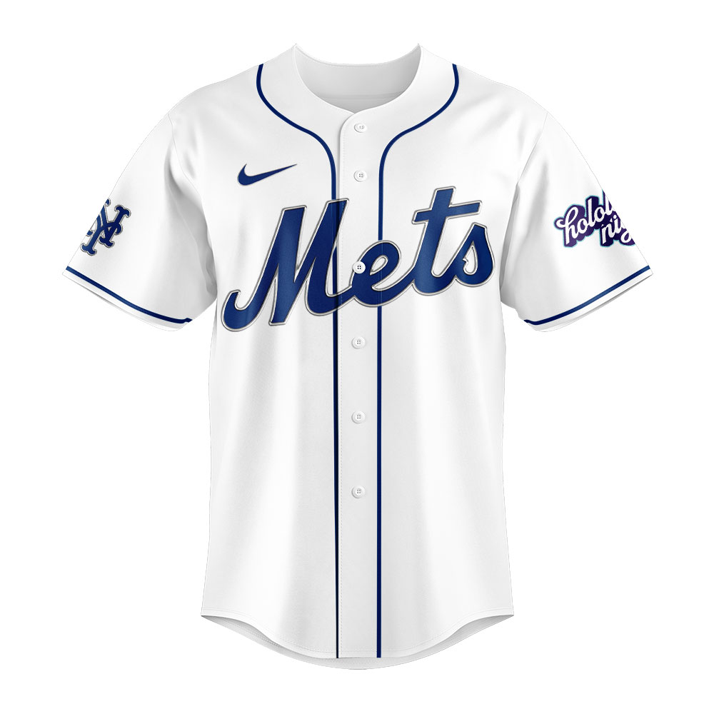 New York Mets Hololive Night Collaboration Special Baseball Jersey New York Mets Hololive Night Collaboration Special Baseball Jersey