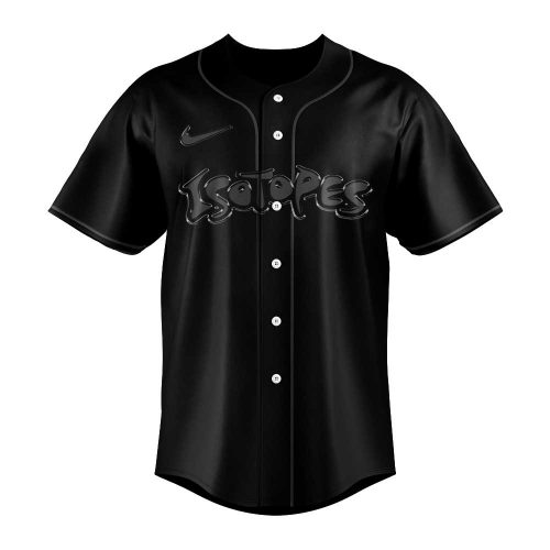 Albuquerque Isotopes “Back to Black” Special Baseball Jersey