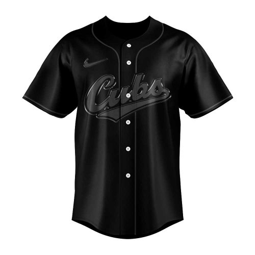 Iowa Cubs “Back to Black” Special Baseball Jersey