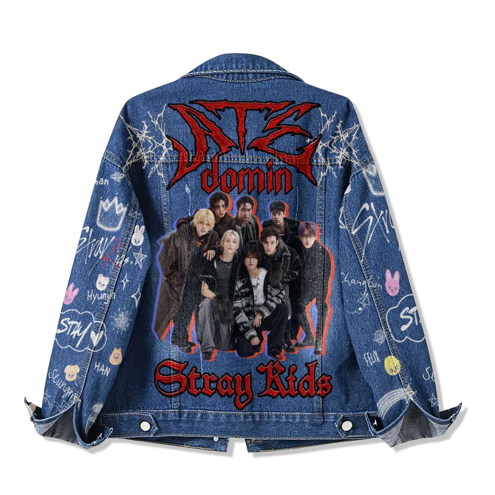Stray Kids DominATE World Tour Denim Jacket