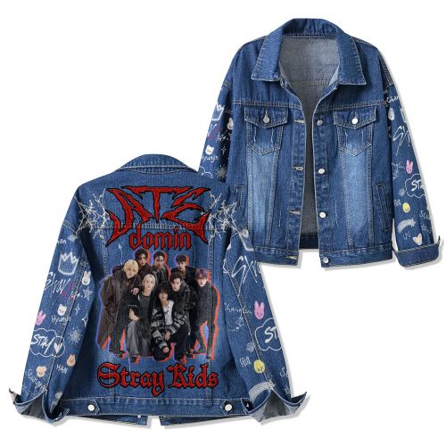 Stray Kids DominATE World Tour Denim Jacket