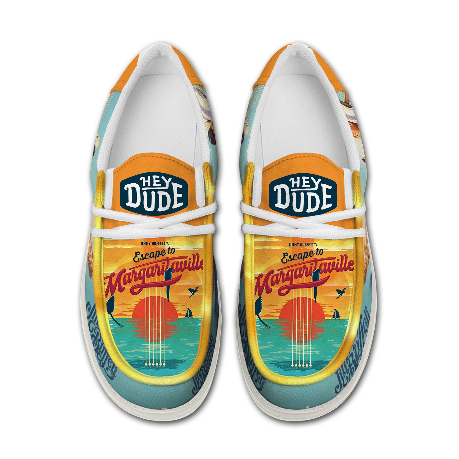 Jimmy Buffett "It's five o'clock somewhere" Hey Dude Shoes Jimmy Buffett "It's five o'clock somewhere" Hey Dude Shoes