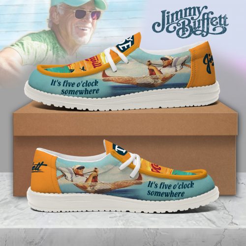 Jimmy Buffett “It’s five o’clock somewhere” Hey Dude Shoes