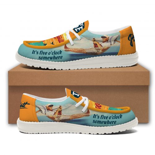 Jimmy Buffett “It’s five o’clock somewhere” Hey Dude Shoes