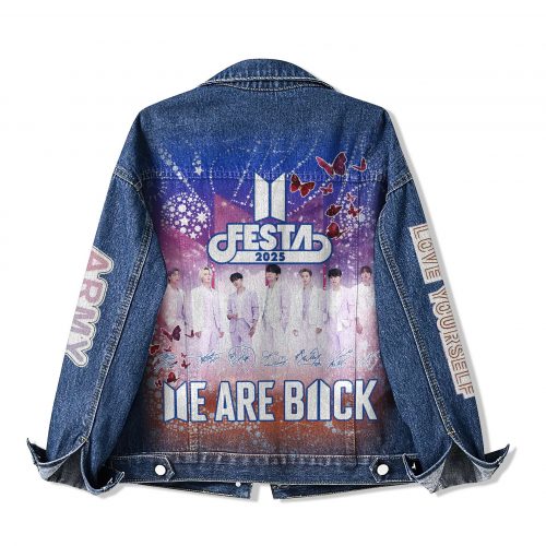 BTS Festa 2025 We Are Back Limited Denim Jacket