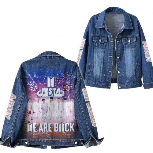 BTS Festa 2025 We Are Back Limited Denim Jacket