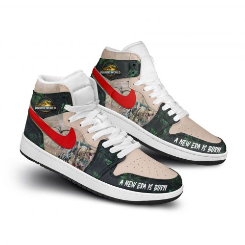 Jurassic World Rebirth 2025 A New Era Is Born Air Jordan 1 Sneakers