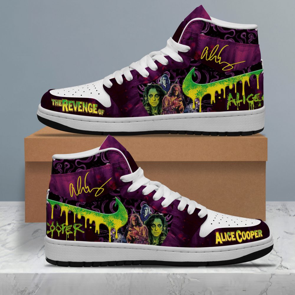 The Revenge of Alice Cooper New Album 2025 Limited Air Jordan 1 Sneakers