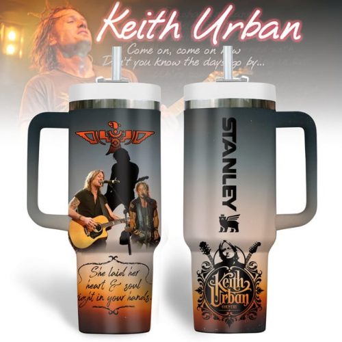 Keith Urban High and Alive World Tour 2025 Stanley Tumbler With Handle