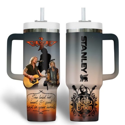 Keith Urban High and Alive World Tour 2025 Stanley Tumbler With Handle