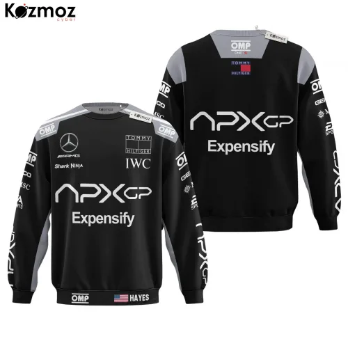 Mercedes F1 Team x F1 The Movie 2025 APXGP Brad Pitt Special Sweatshirt
