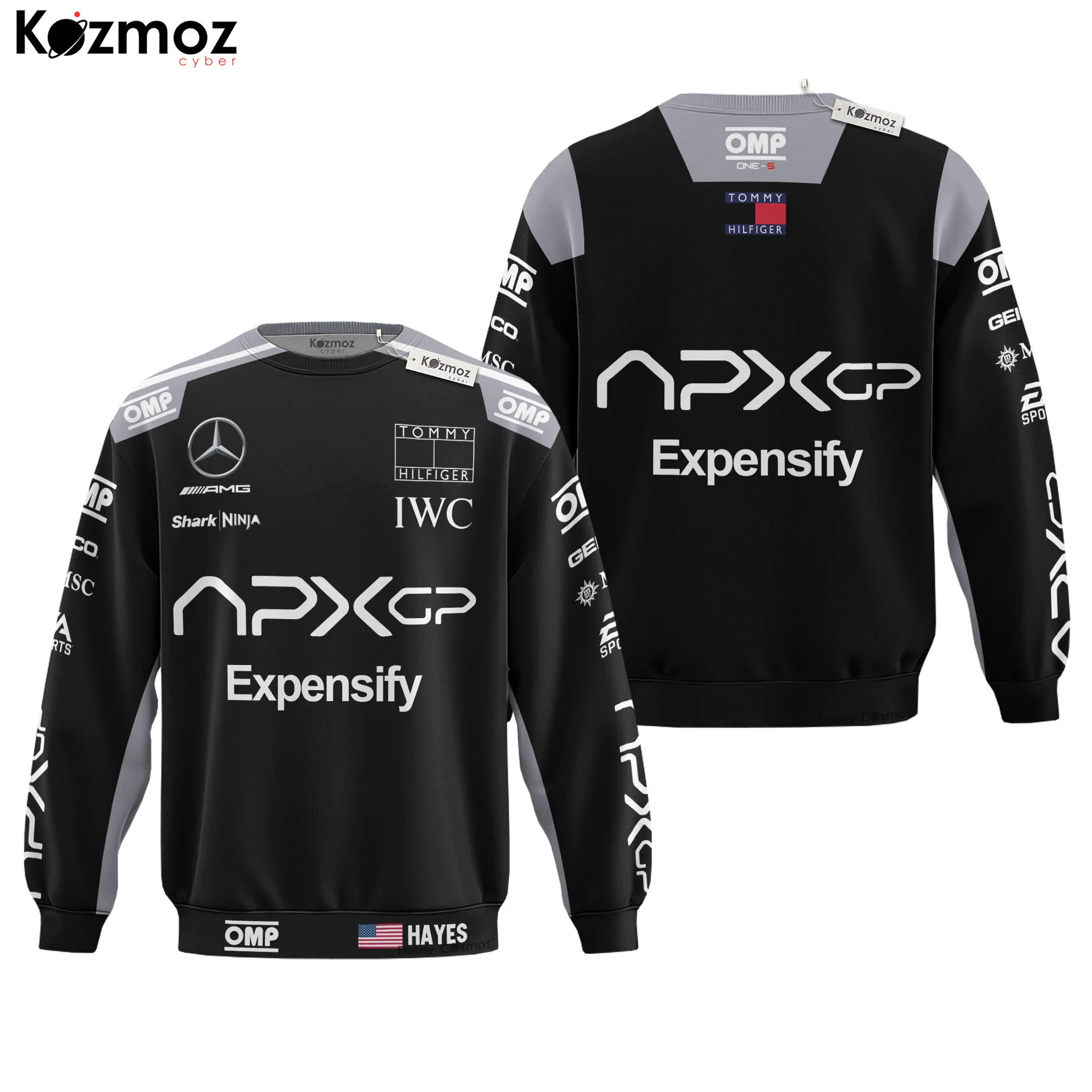 Mercedes F1 Team x F1 The Movie 2025 APXGP Brad Pitt Special Sweatshirt Mercedes F1 Team x F1 The Movie 2025 APXGP Brad Pitt Special Sweatshirt