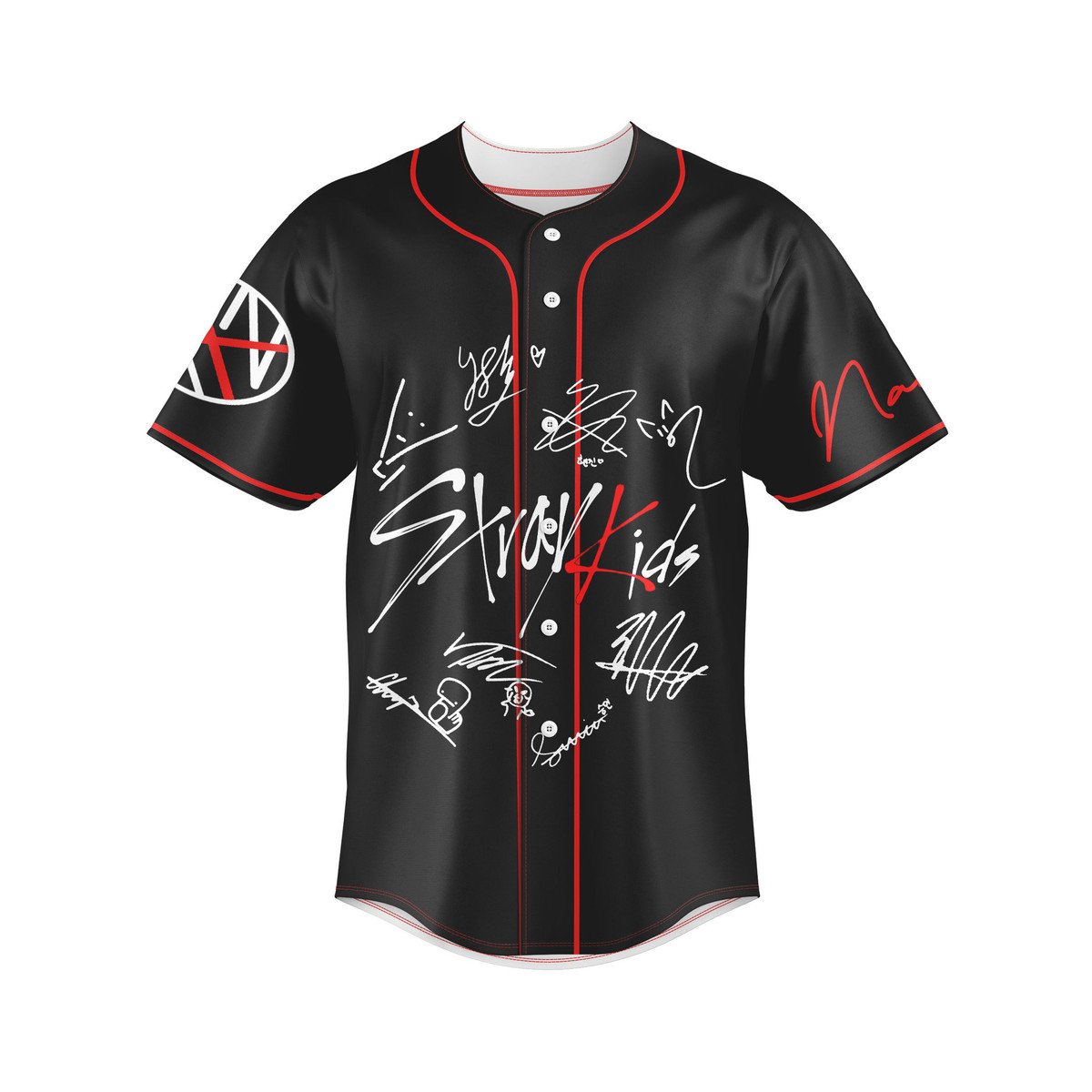 Stray Kids Dominate Tour 2025 Custom Name Baseball Jersey Stray Kids Dominate Tour 2025 Custom Name Baseball Jersey