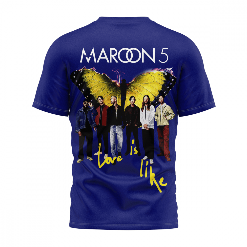 Maroon 5 Love is Like New Album 2025 Special Shirt
