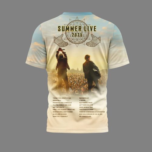 Simple Minds Summer Live 2025 Special Shirt