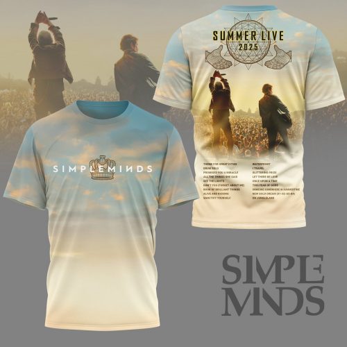 Simple Minds Summer Live 2025 Special Shirt