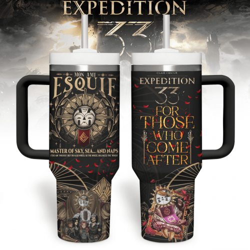 Expedition 33 Clair Obscur For Those Who Come After 40oz Stanley Tumbler