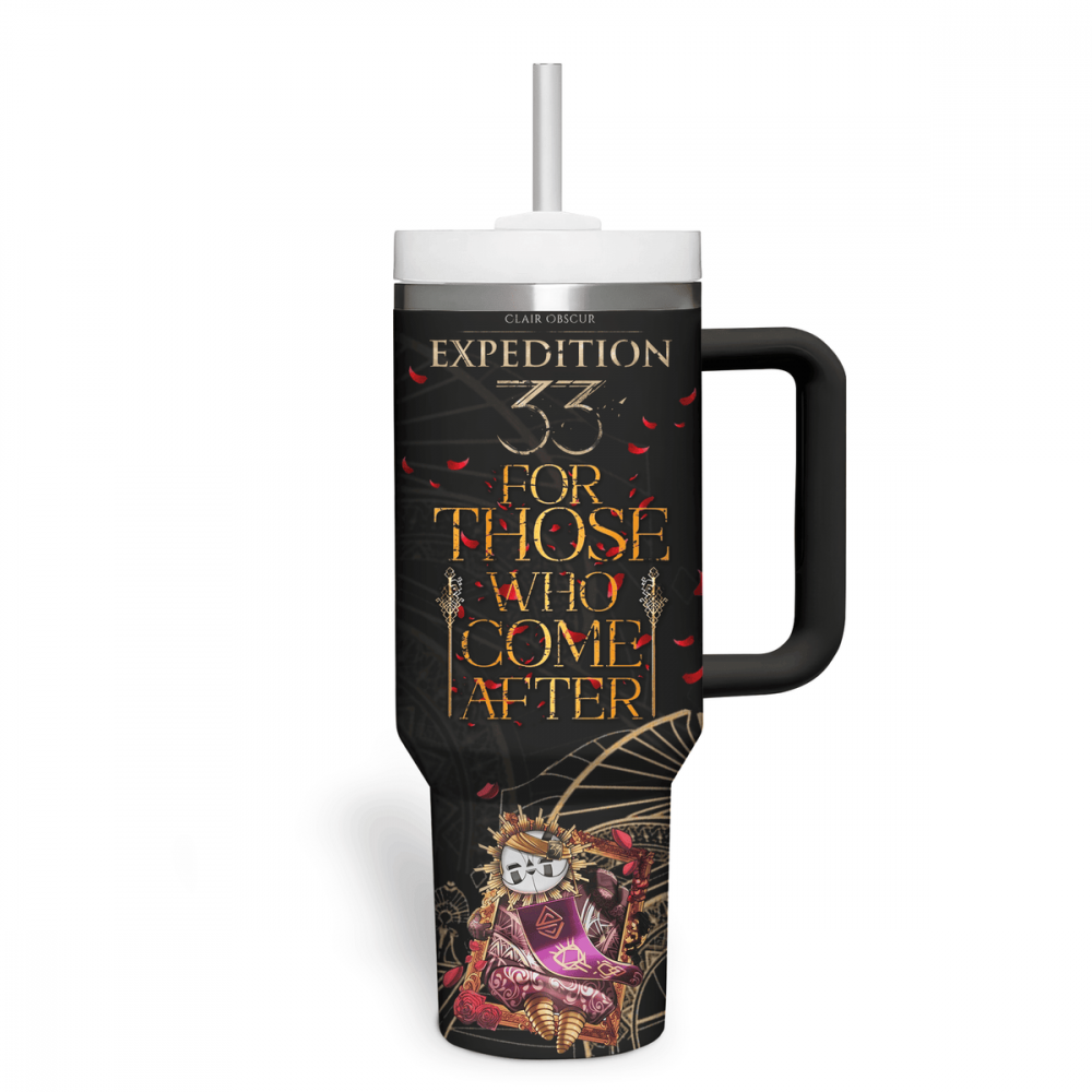 Expedition 33 Clair Obscur For Those Who Come After 40oz Stanley Tumbler