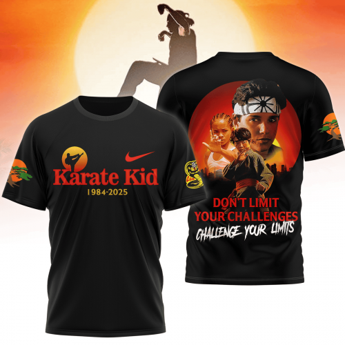 Karate Kid Don’t Limit Your Challenges 2025 Shirt