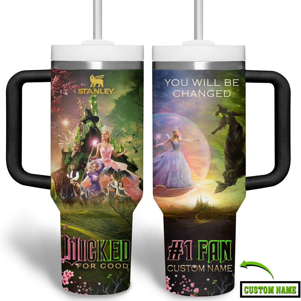 Wicked For Good 2025 Gift For Fans 40 oz Stanley Tumbler