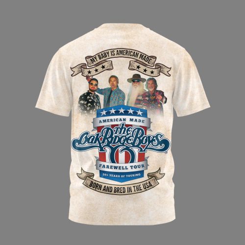 The Oak Ridge Boys Farewell Tour 2025 Special Shirt