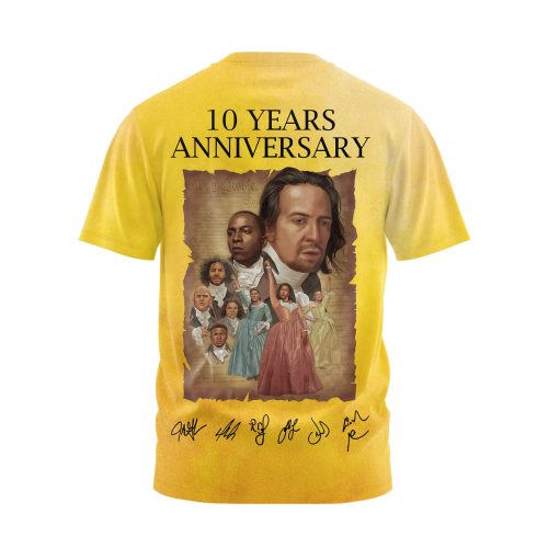Hamilton 10th Anniversary “Hamilten” Special Shirt