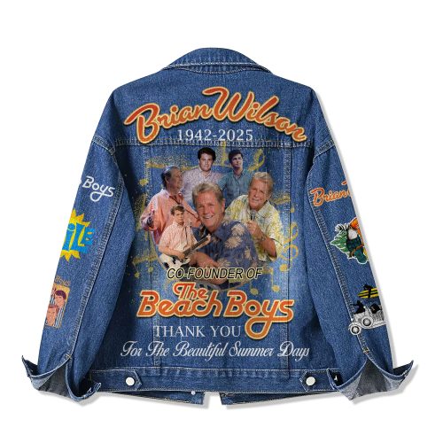 Brian Wilson Thank You For The Beautiful Summer Days Denim Jacket