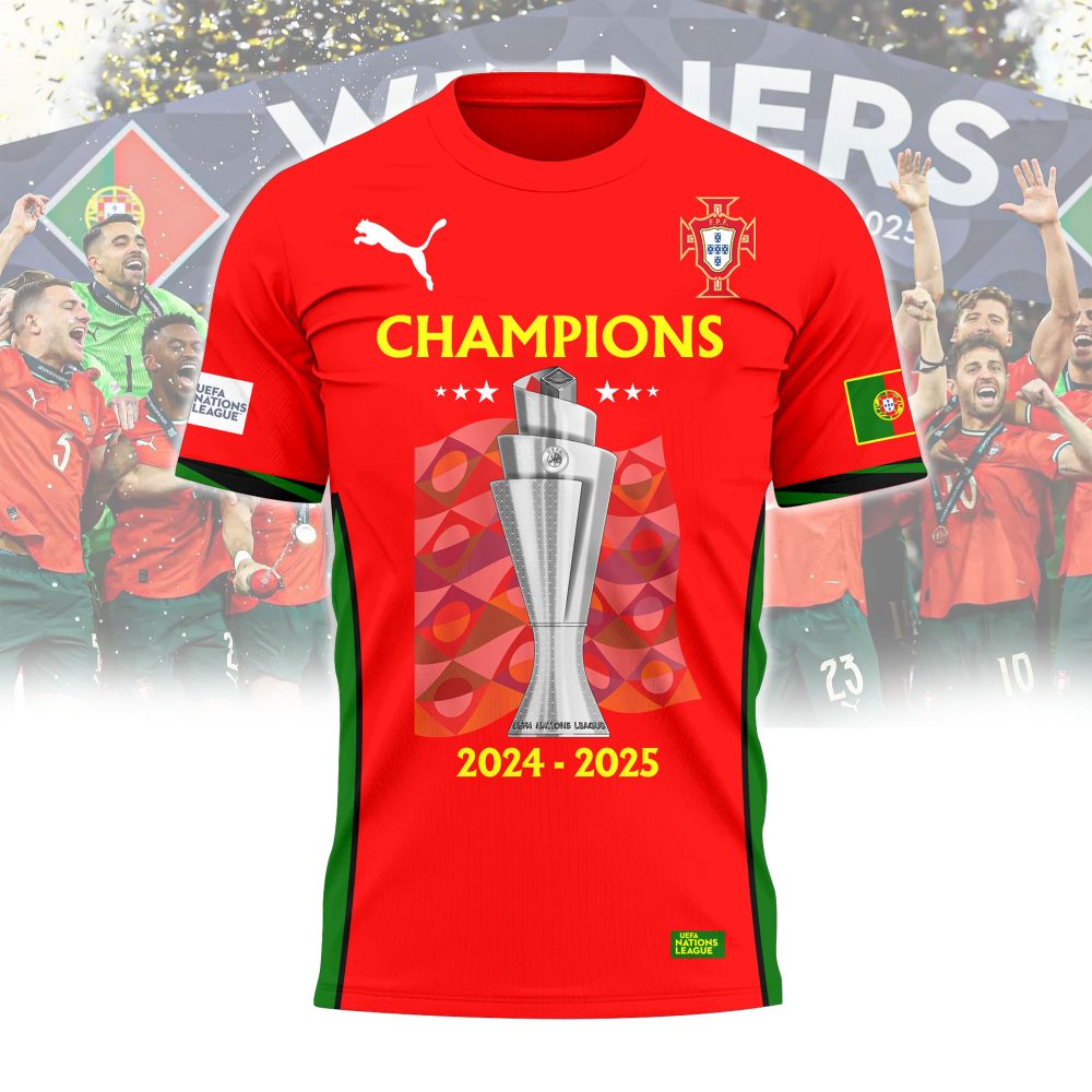 Portugal UEFA Nations League Champions 2025 Shirt
