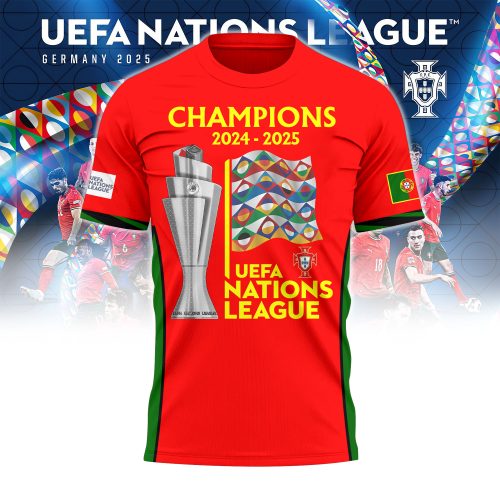 Cristiano Ronaldo Portugal UEFA Nations League Champions 2025 Shirt
