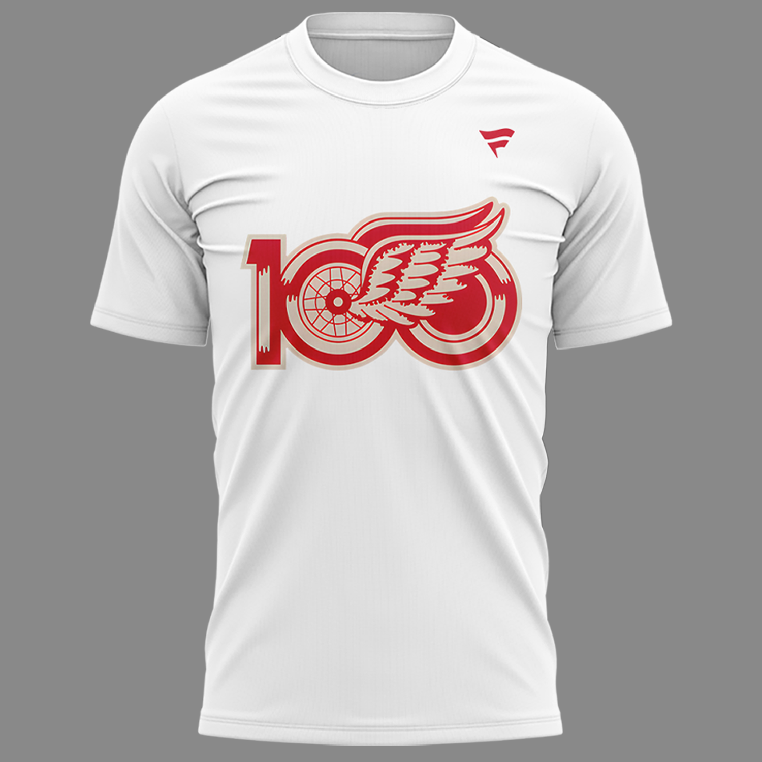 Detroit Red Wings 100th Anniversary White Special Edition Shirt Detroit Red Wings 100th Anniversary White Special Edition Shirt