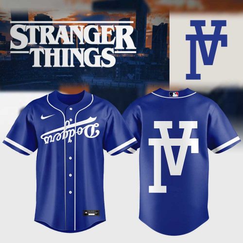 Los Angeles Dodgers STRANGER THINGS Limited Edition Jersey
