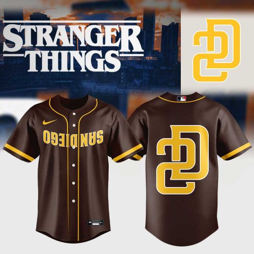 San Diego Padres STRANGER THINGS Limited Edition Jersey