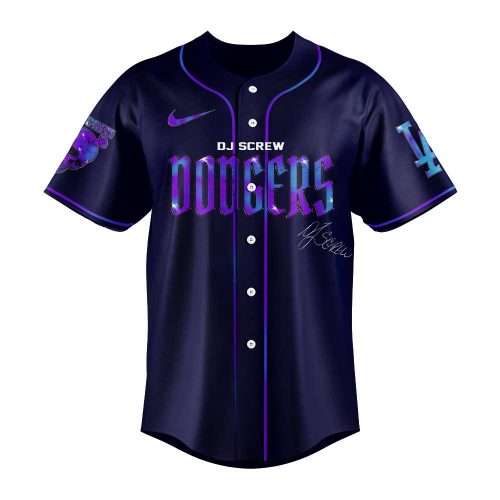 Los Angeles Dodgers Honor All-Time DJ Screw Signature Baseball Jersey