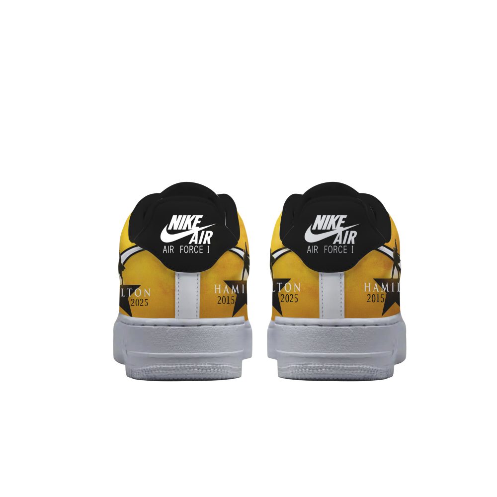 Hamilton 10 Years Anniversary Rise Up Limited Air Force 1 Sneakers