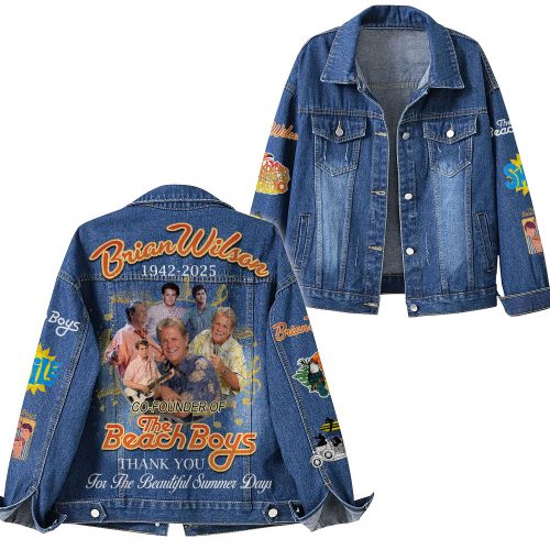 Brian Wilson Thank You For The Beautiful Summer Days Denim Jacket
