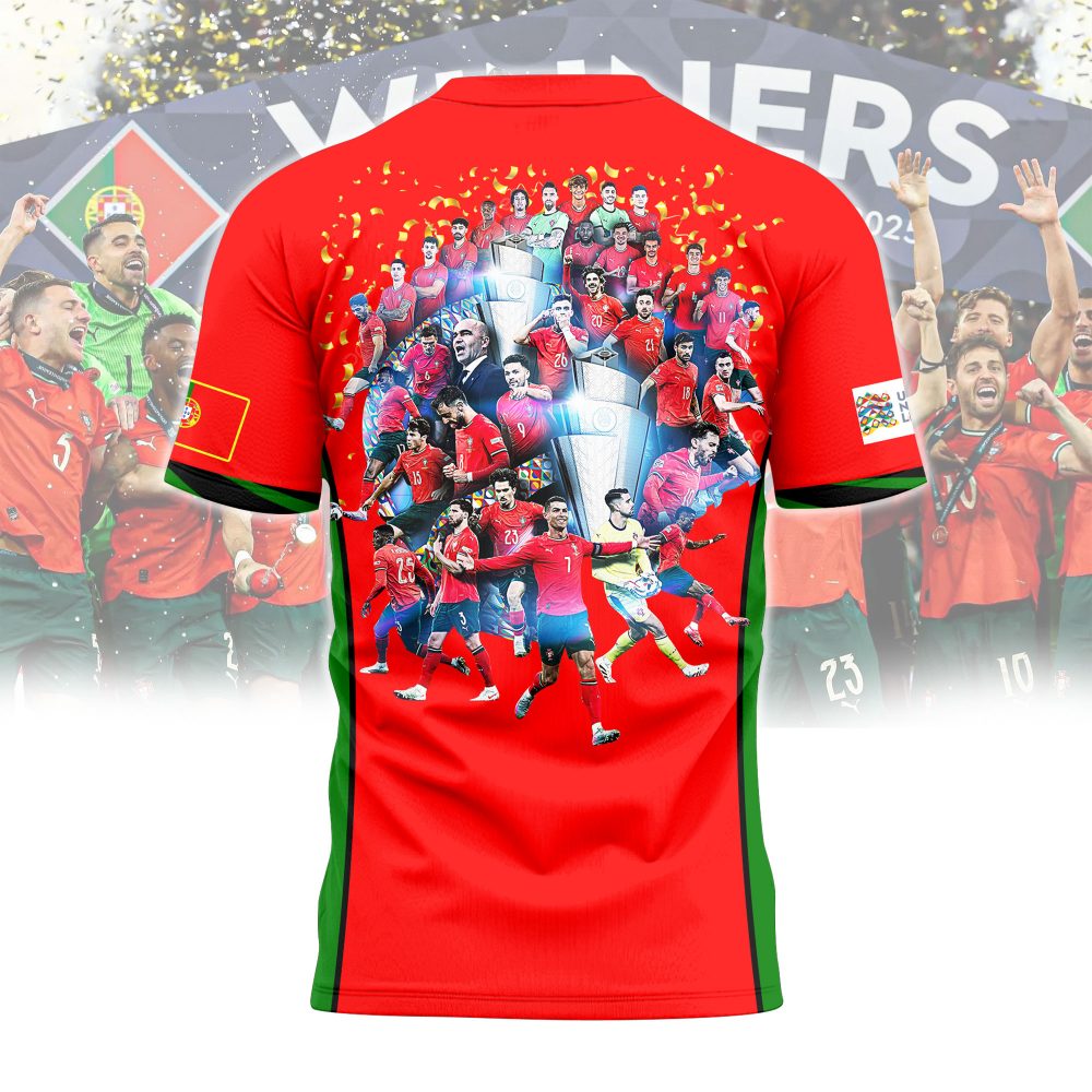 Portugal UEFA Nations League Champions 2025 Shirt