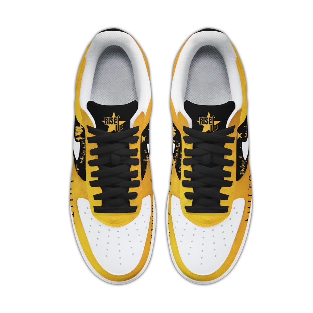 Hamilton 10 Years Anniversary Rise Up Limited Air Force 1 Sneakers