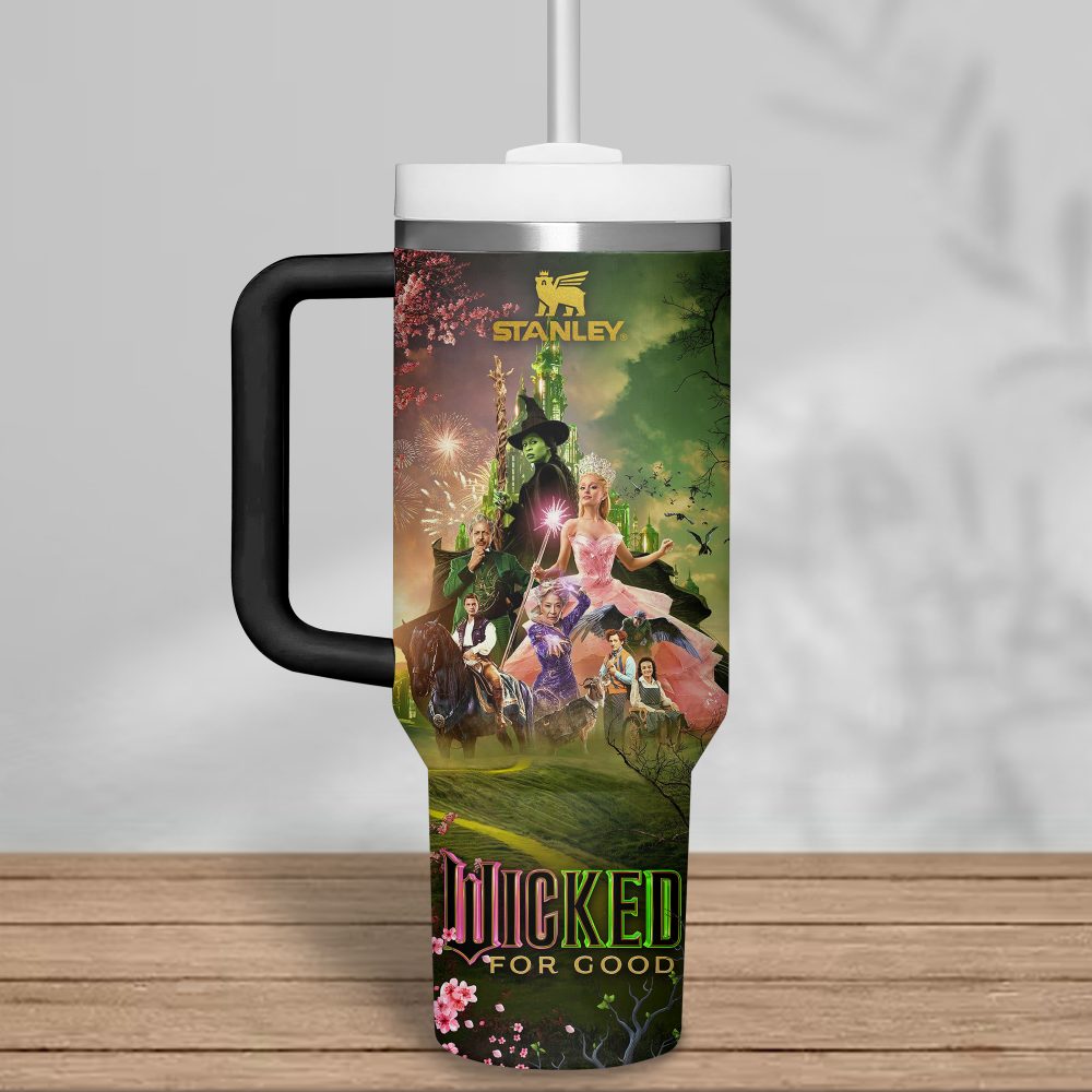 Wicked For Good 2025 Gift For Fans 40 oz Stanley Tumbler