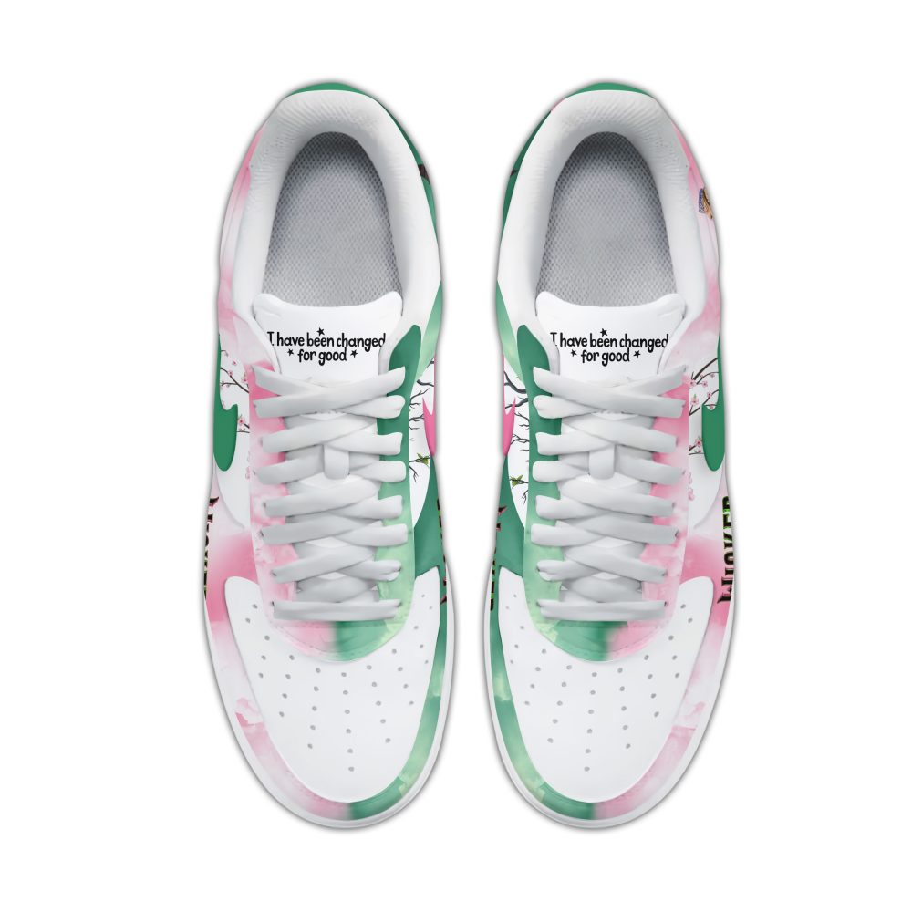 Wicked I Have Been Changed For Goodie Limited Air Force 1 Sneakers