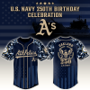 Minnesota Twins x US Navy 250th Birthday Edition 3D Baseball Jersey