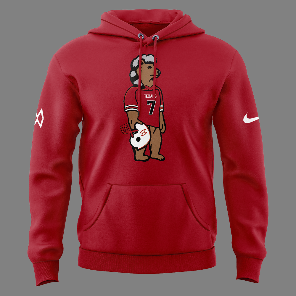 Morgan Wallen x Houston Texans Special Red Hoodie