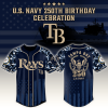 New York Mets x US Navy 250th Birthday Edition 3D Baseball Jersey