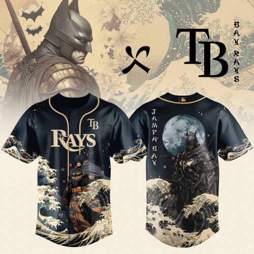 Tampa Bay Rays MLB x Batman The legend of Gotham Jersey 2025