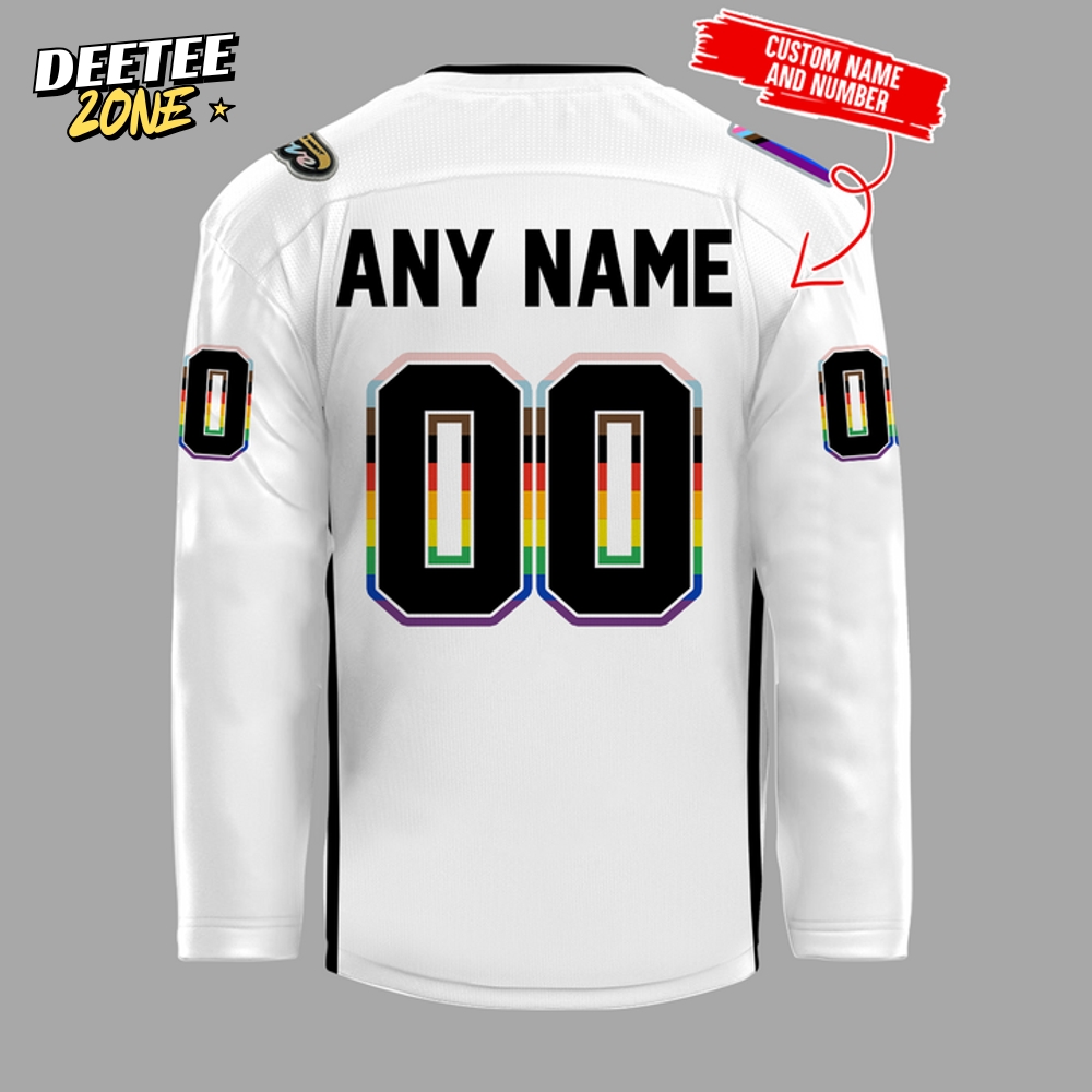 Anaheim Ducks Happy Pride Month 2025 Personalized Hockey Jersey Anaheim Ducks Happy Pride Month 2025 Personalized Hockey Jersey