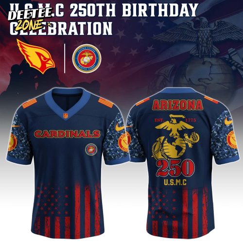 Arizona Cardinals NFL x U.S.M.C 250th Birthday Celebration Jersey