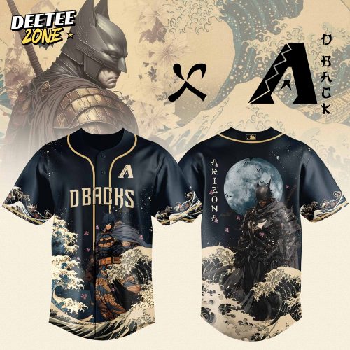 Arizona Diamondbacks MLB x Batman The legend of Gotham Jersey 2025