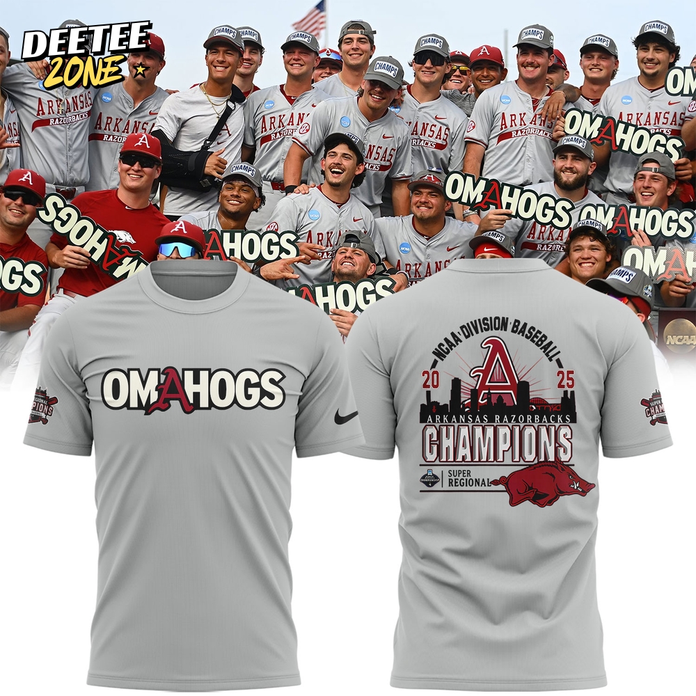 Arkansas Razorbacks Omahogs Super Regionals Champions 2025 Shirt Arkansas Razorbacks Omahogs Super Regionals Champions 2025 Shirt