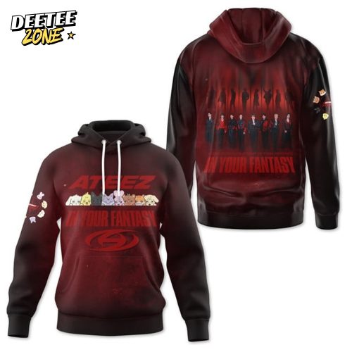 Ateez 2025 World Tour In Your Fantasy Premium Hoodie