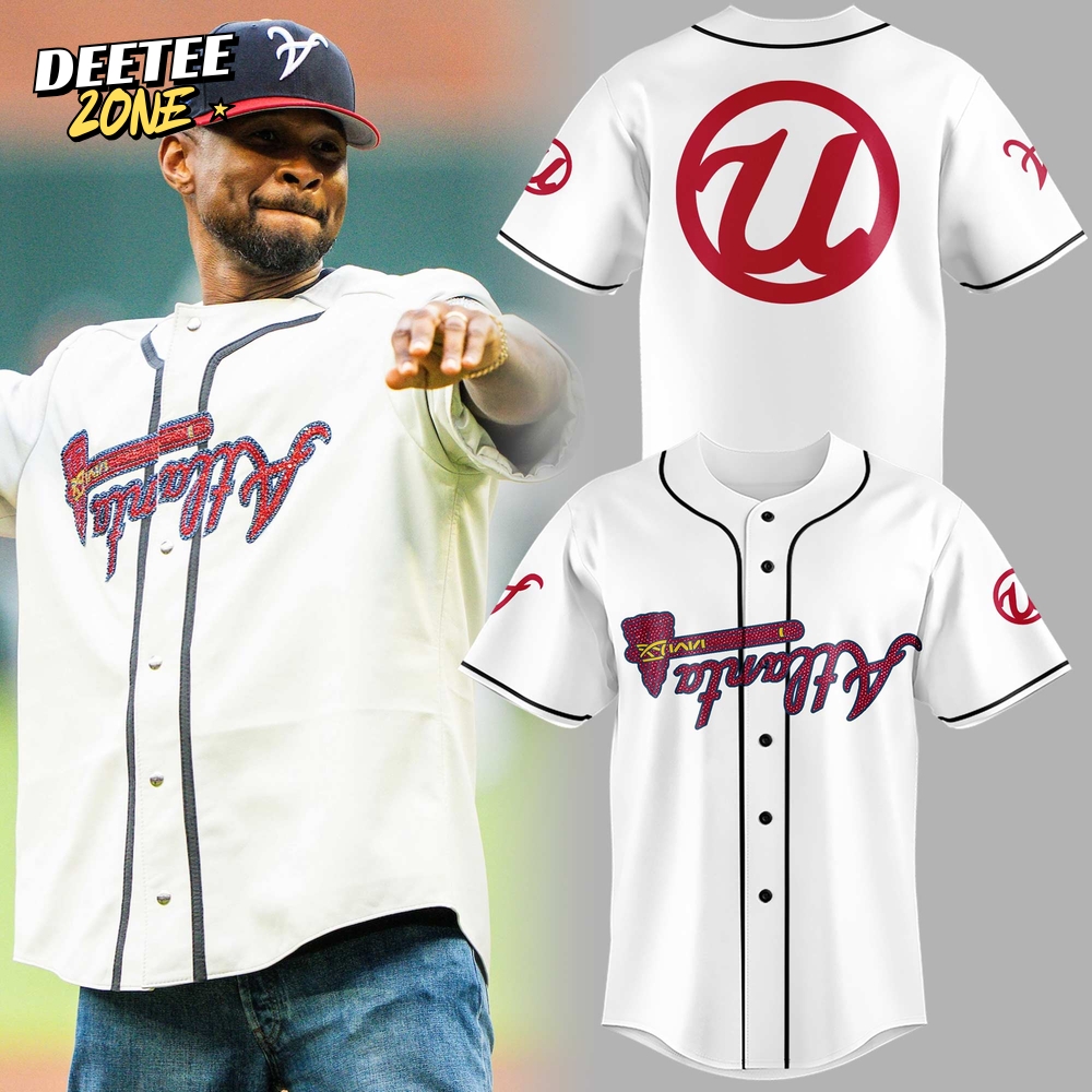 Atlanta Braves x Usher New 2025 Premium Baseball Jersey Atlanta Braves x Usher New 2025 Premium Baseball Jersey