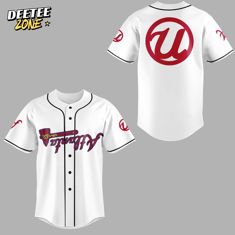 Atlanta Braves x Usher New 2025 Premium Baseball Jersey Atlanta Braves x Usher New 2025 Premium Baseball Jersey